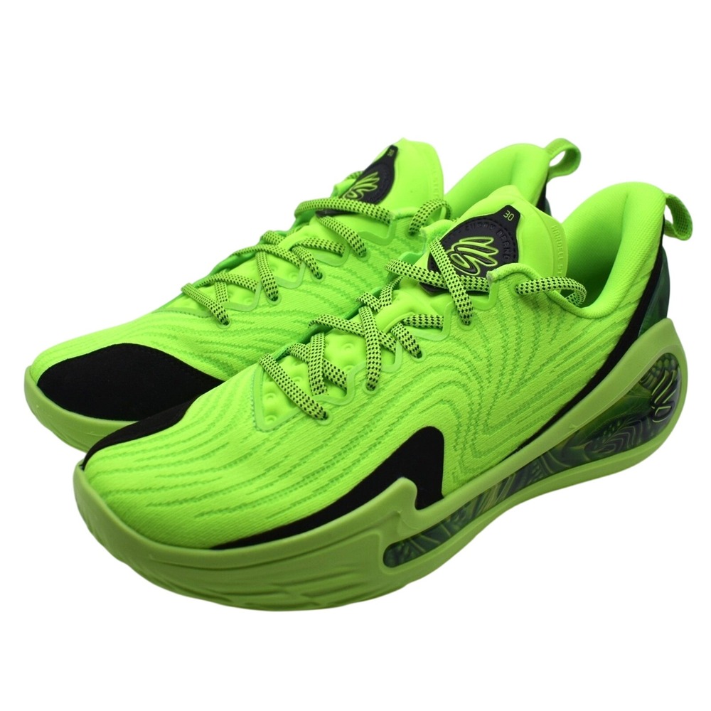 Under Armour Curry 12 Extraterrestrial Sneakers Size 10.5 Hyper Green Black NEW